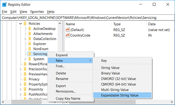 String values c