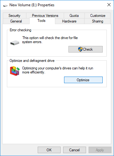 Comment optimiser et défragmenter les lecteurs dans Windows 10