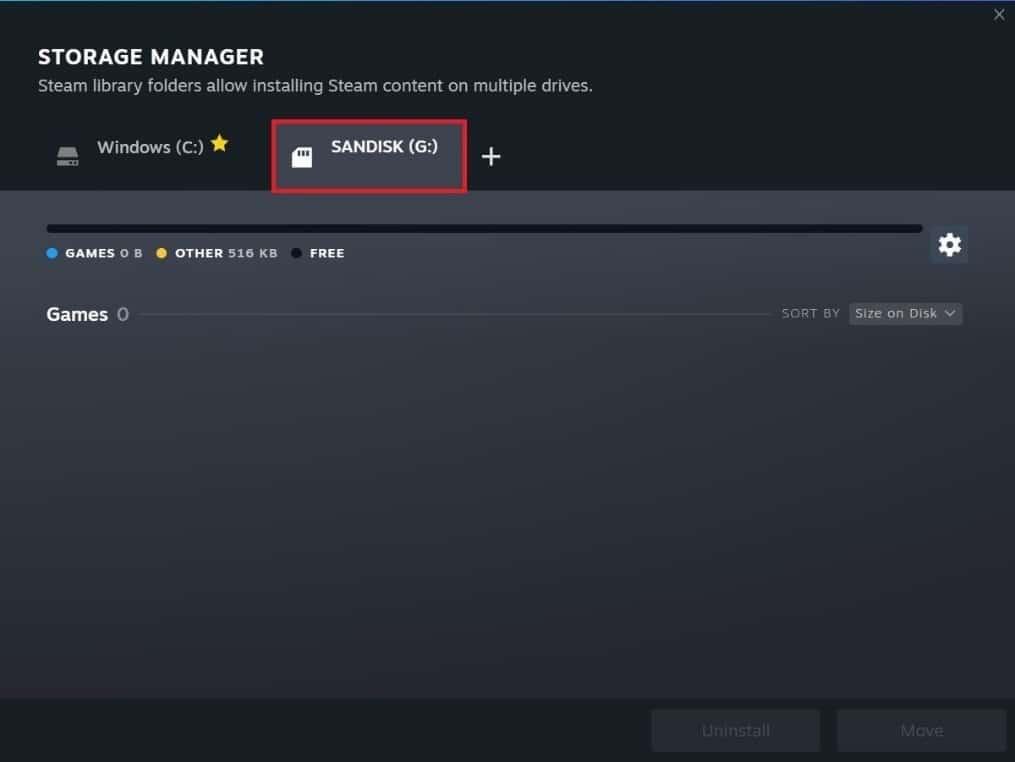 Где раздел Загрузок Steam.