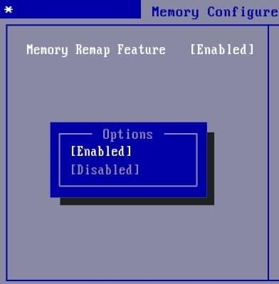 Memory remap feature. Lan Boot ROM. Onboard lan Boot ROM. Lan option ROM. Via lan Boot ROM.