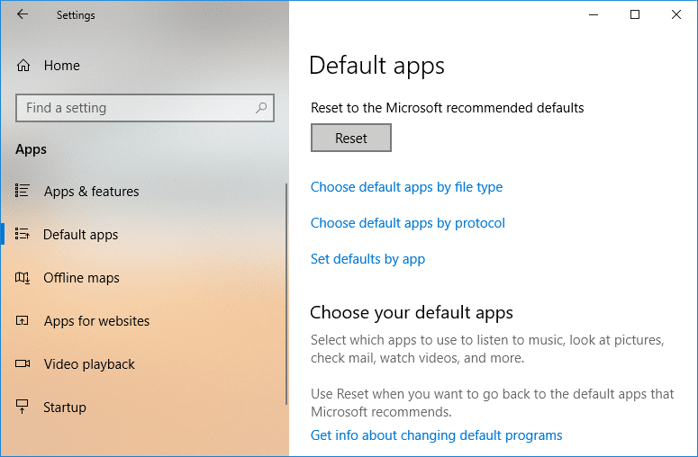 Cara Mengubah Program Default di Windows 10
