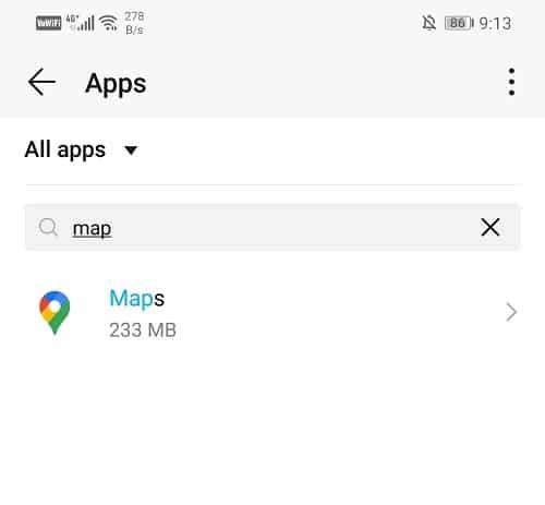 Arregla Google Maps que no habla en Android
