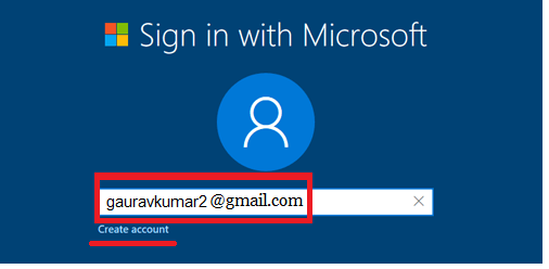 Cum se creează un cont Windows 10 folosind Gmail