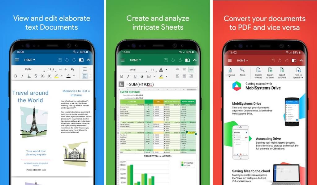 10 meilleures applications Office pour Android pour augmenter votre productivité