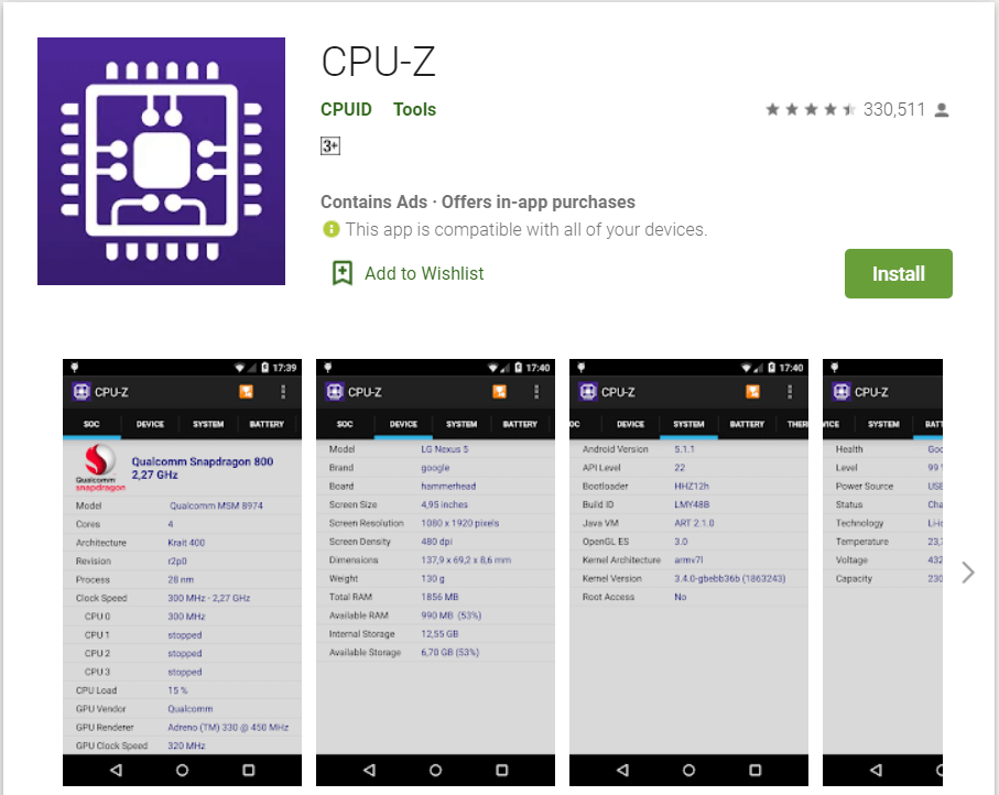 15 aplikasi untuk memeriksa perangkat keras Ponsel Android Anda