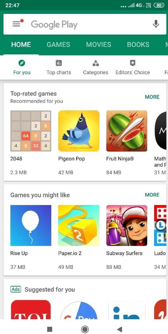 Tres formas de actualizar Google Play Store [Force Update]