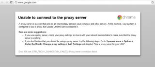 Perbaiki Tidak Dapat Terhubung Ke Kode Kesalahan Server Proxy 130