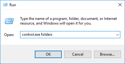 Comment ouvrir les options des dossiers dans Windows 10