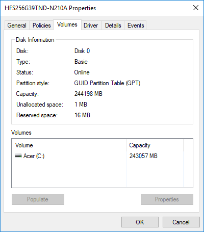 3 modi per verificare se un disco utilizza la partizione MBR o GPT in Windows 10