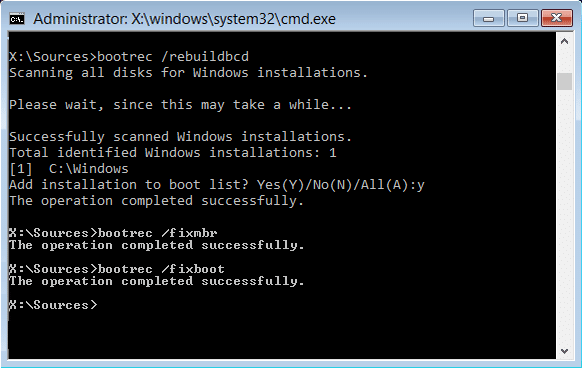 رفع خطای No Bootable Device Error در ویندوز 10