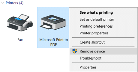 [แก้ไขแล้ว] Microsoft Print เป็น PDF ไม่ทำงาน