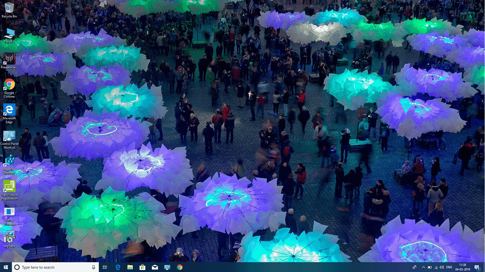 Tetapkan Imej Bing Harian Sebagai Kertas Dinding Pada Windows 10
