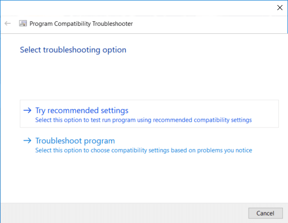 เปลี่ยนโหมดความเข้ากันได้สำหรับแอพใน Windows 10
