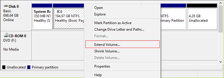 Comment supprimer un volume ou une partition de lecteur dans Windows 10