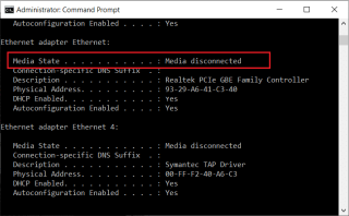 Perbaiki Kesalahan Media Terputus pada Windows 10