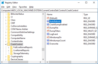 Nonaktifkan Restart Otomatis pada Kegagalan Sistem di Windows 10
