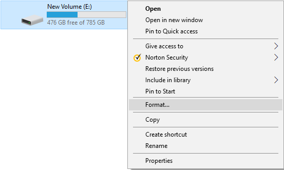 วิธีฟอร์แมตดิสก์หรือไดรฟ์ใน Windows 10