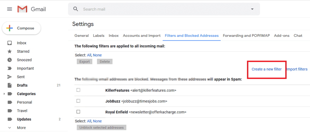 Cara Otomatis Menghapus Email Spam Di Gmail