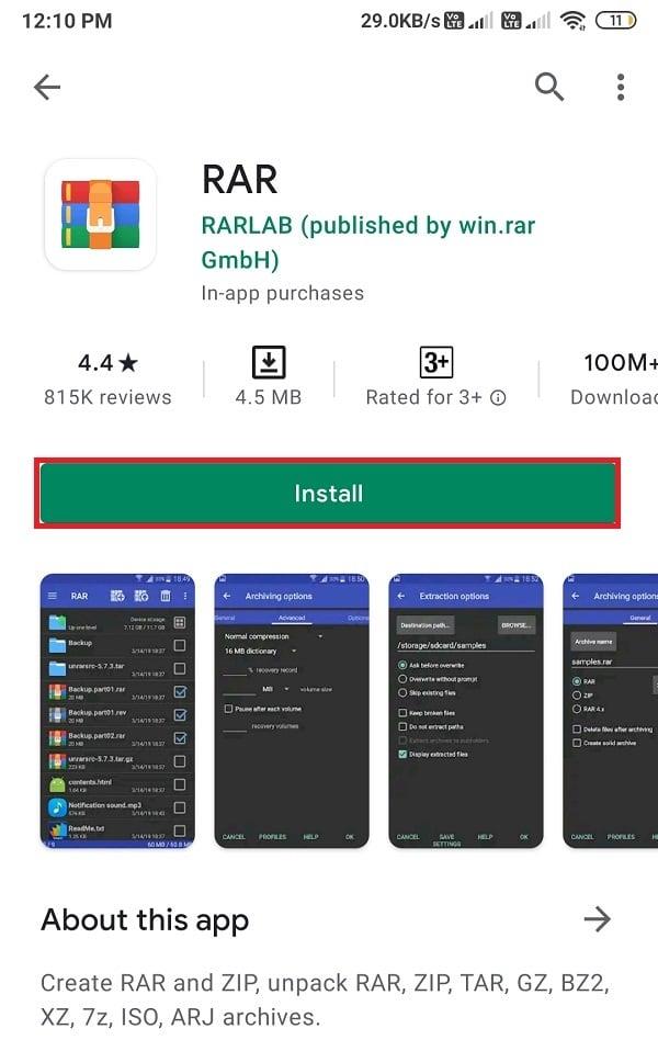 Cómo extraer archivos RAR en PC o móvil Cómo extraer archivos RAR en PC o móvil