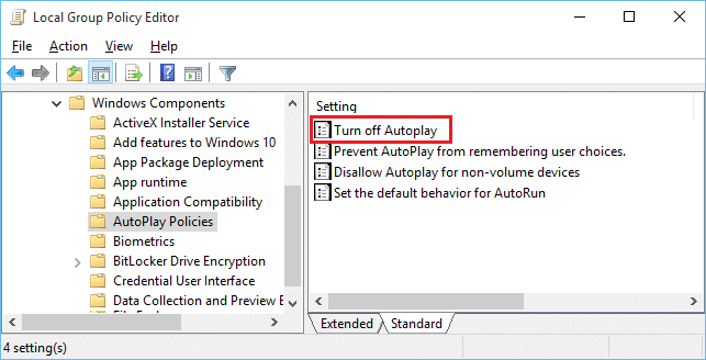 Dayakan atau Lumpuhkan AutoPlay dalam Windows 10