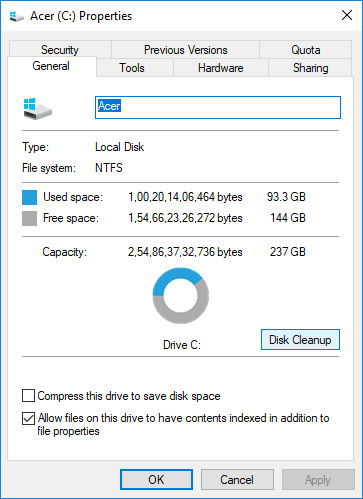 Windows 10에서 디스크 정리를 사용하는 방법