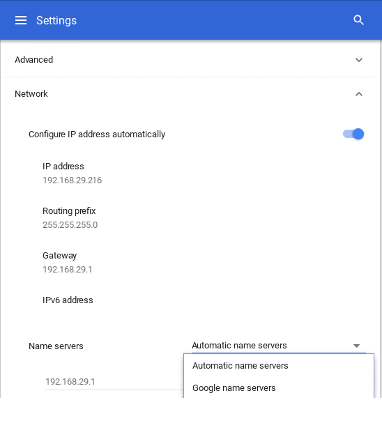 Cómo reparar el error de búsqueda de DHCP fallido en Chromebook