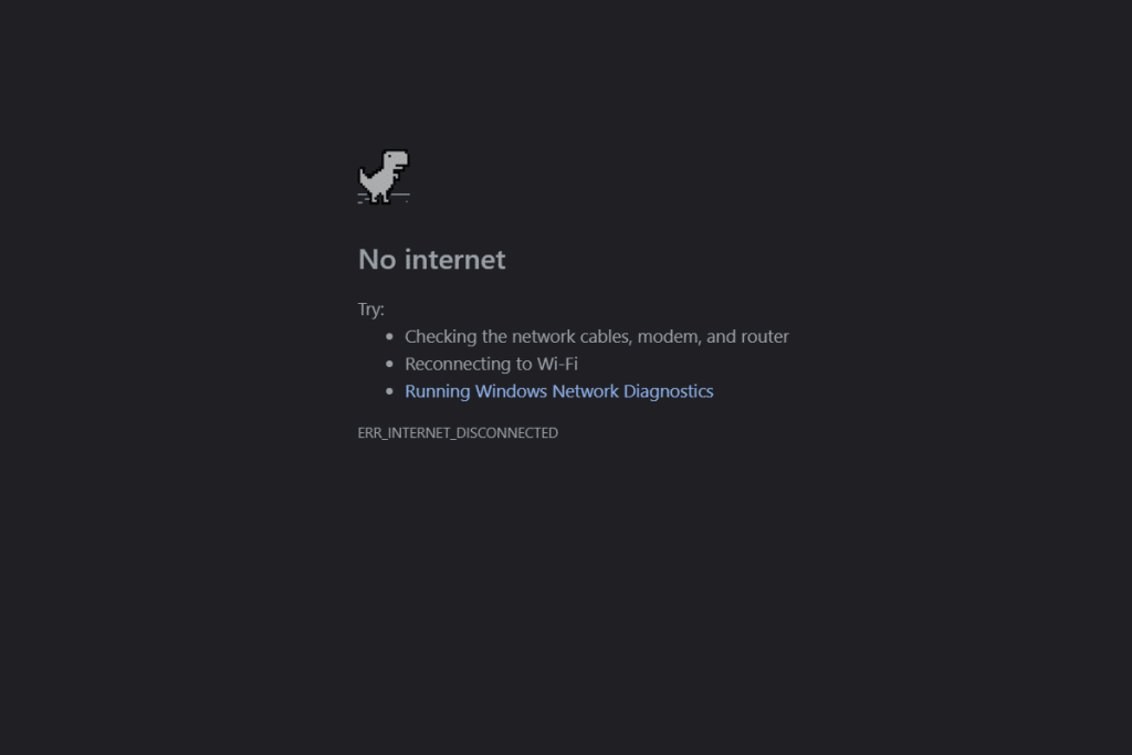 Réparer Chrome ne se connectant pas à Internet
