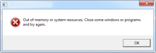 Cara memperbaiki kesalahan Out of Memory di windows 10