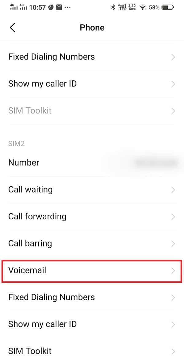 Cómo arreglar el correo de voz que no funciona en Android Cómo arreglar el correo de voz que no funciona en Android