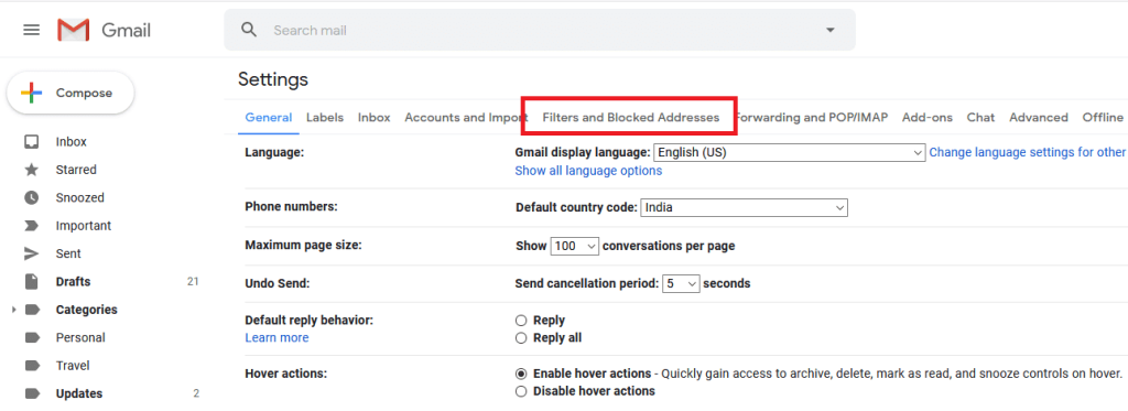 Cara Otomatis Menghapus Email Spam Di Gmail