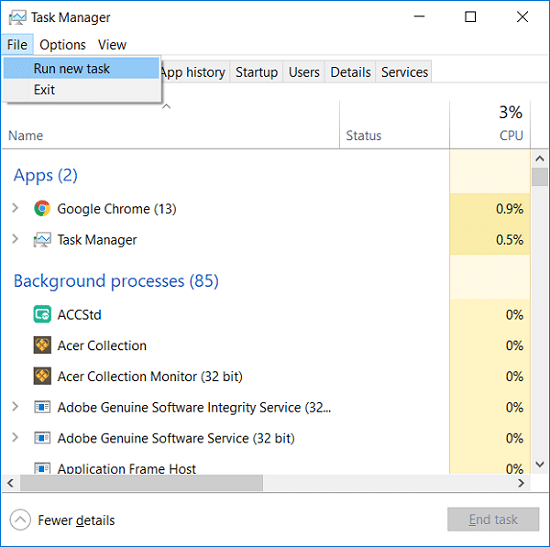 5 façons d'ouvrir l'invite de commande élevée dans Windows 10