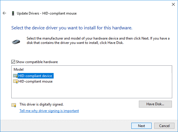 Remediați touchpadul HP care nu funcționează în Windows 10