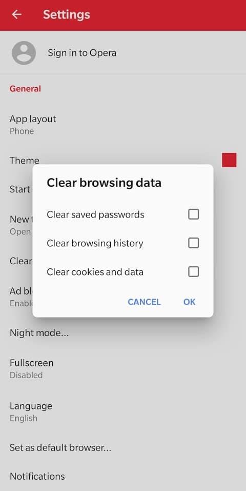 Android에서 브라우저 기록을 삭제하는 방법