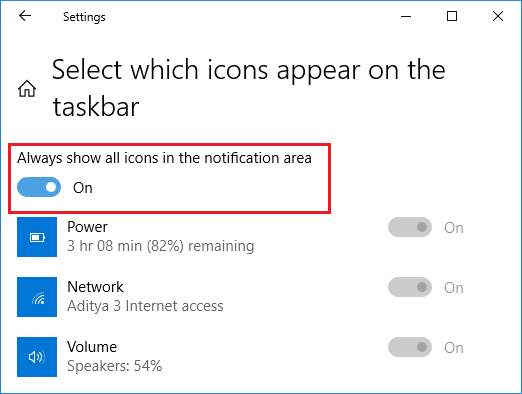 Reparar la barra de tareas de Windows 10 que no se oculta