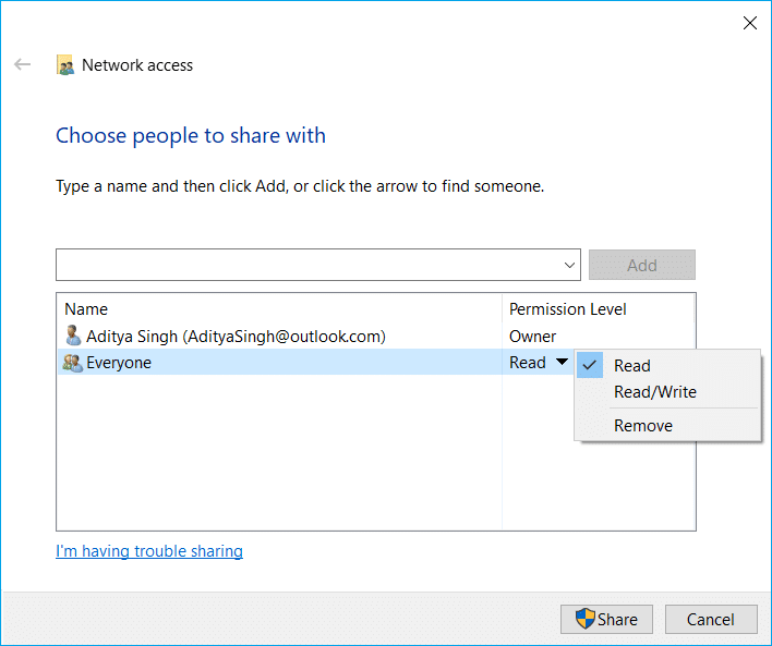 كيفية إعداد مشاركة ملفات الشبكة على نظام التشغيل Windows 10