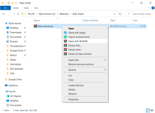 Cara Membuka File RAR di Windows 10