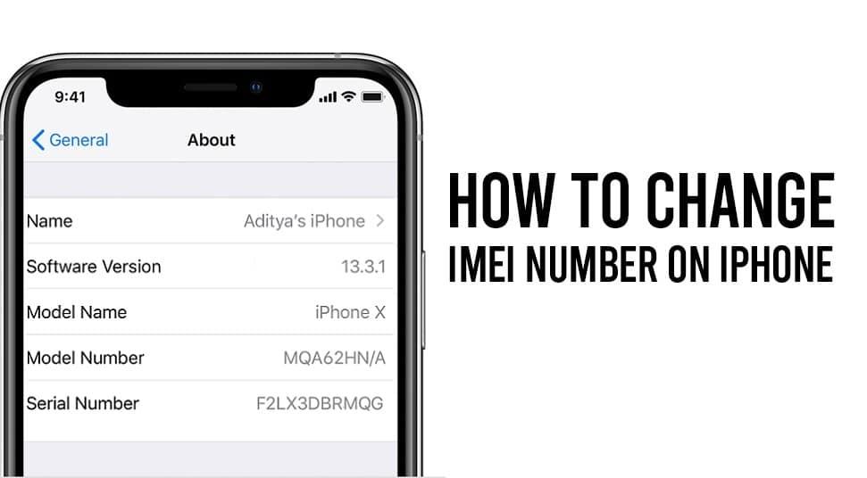 Comment changer le numéro IMEI sur iPhone