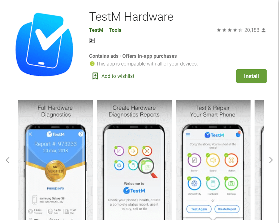 15 aplikasi untuk memeriksa perangkat keras Ponsel Android Anda