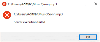 Perbaiki Kesalahan Gagal Eksekusi Server Windows Media Player