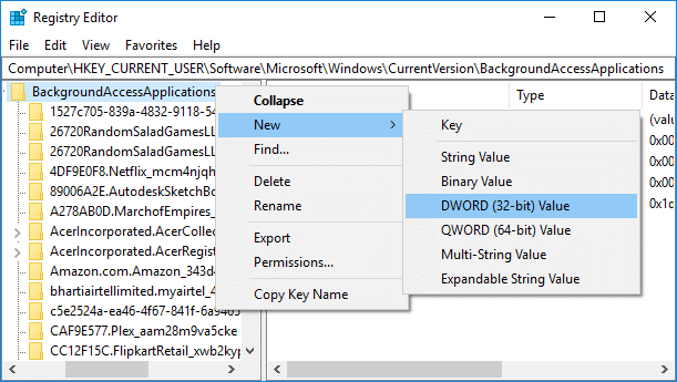 Comment désactiver les applications en arrière-plan dans Windows 10