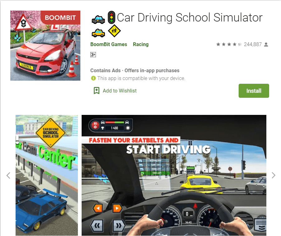 Simulator Sekolah Memandu Kereta