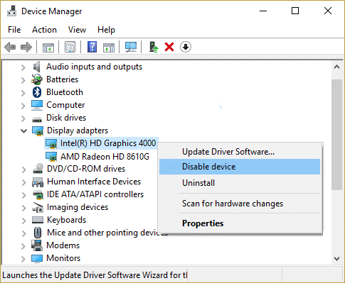 Betulkan Video TDR Failure (atikmpag.sys) dalam Windows 10