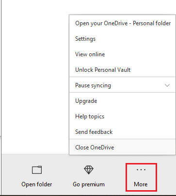 Solucionar problemas de sincronización de OneDrive en Windows 10