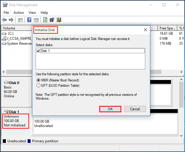 Не виден usb диск. External hard Drive isn't showing up and recognized in Disk Management.