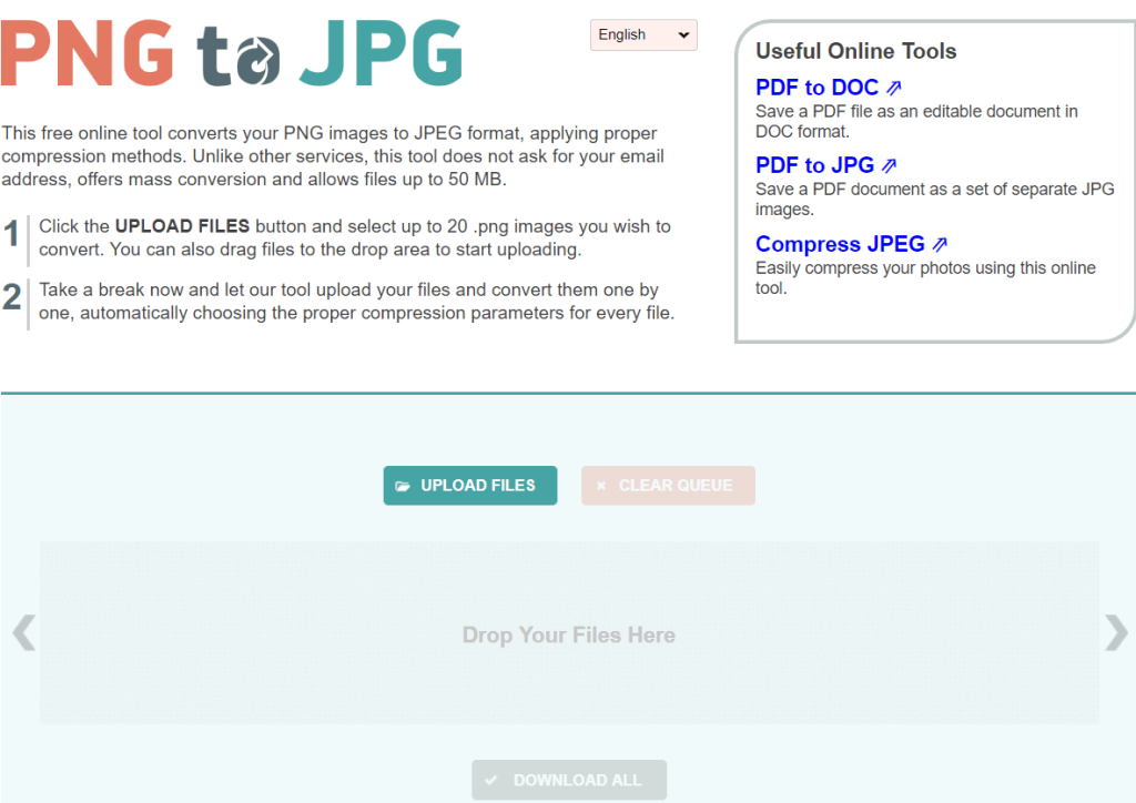 So konvertieren Sie PNG in JPG ohne Qualitätsverlust