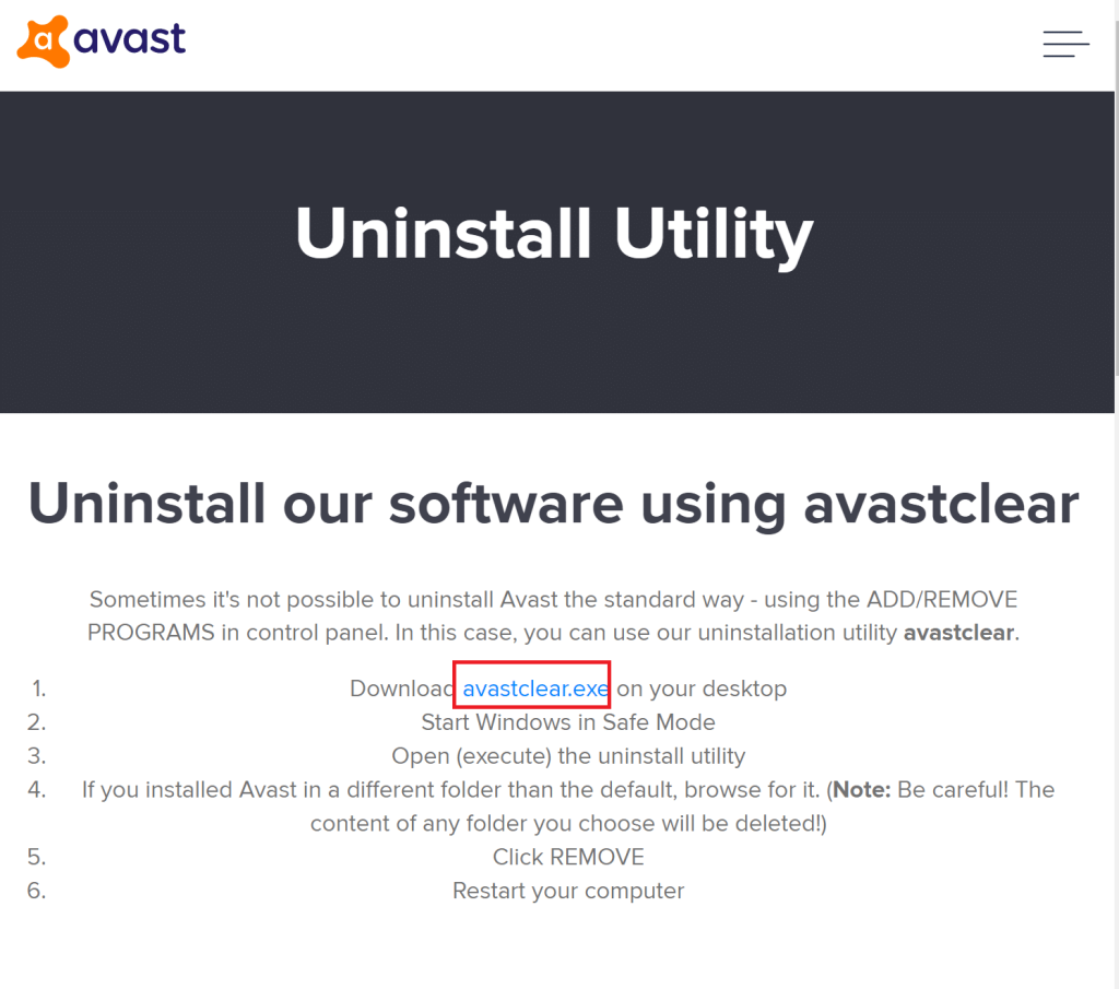 Comment réparer Avast qui ne s'ouvre pas sous Windows