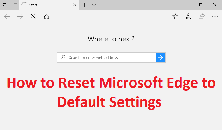 [คำแนะนำ] รีเซ็ต Microsoft Edge เป็นการตั้งค่าเริ่มต้น