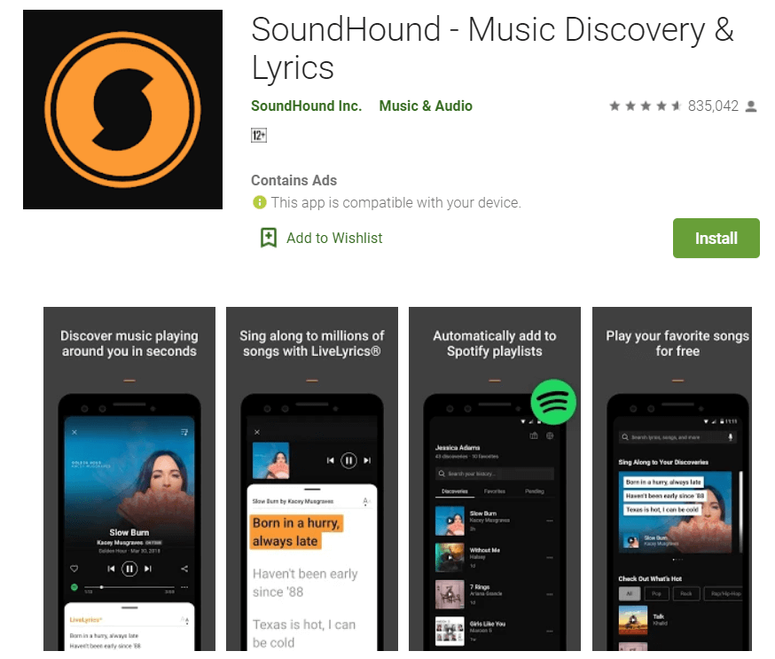 6 лучших приложений для поиска песен для Android в 2021 году