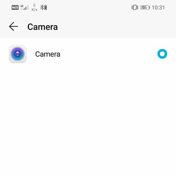Correction de l'impossibilité d'accéder à la caméra dans Instagram sur Android