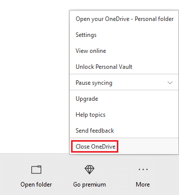 Solucionar problemas de sincronización de OneDrive en Windows 10